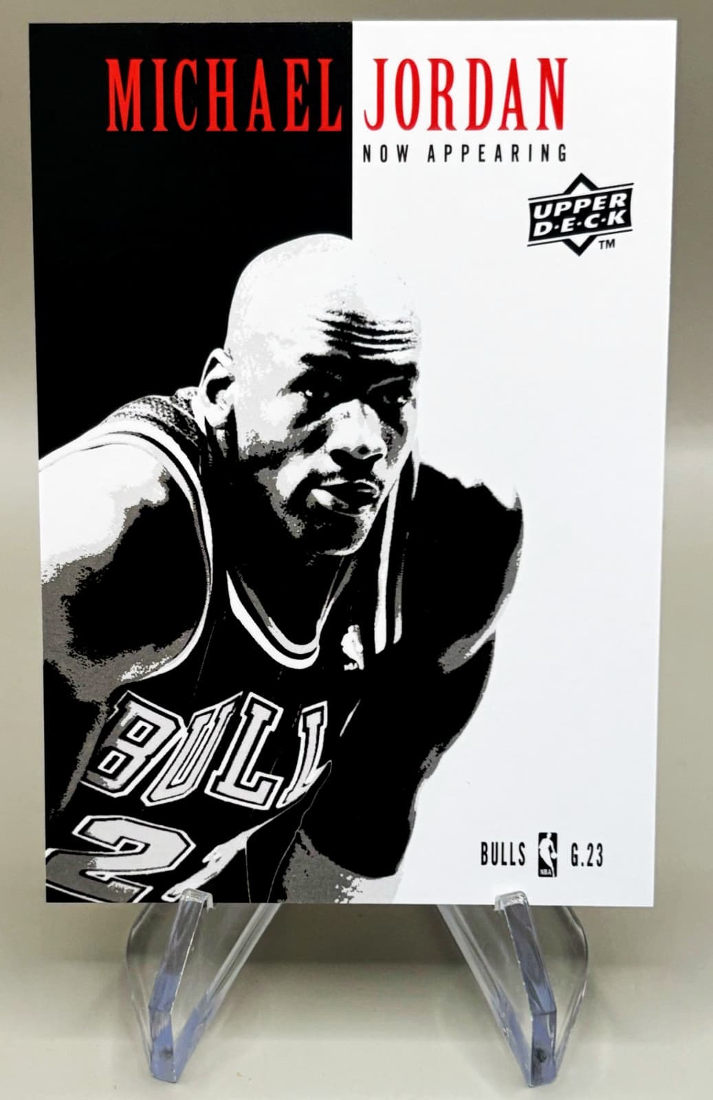 2009 Upper Deck Michael Jordan NA-6 "Now Appearing" Rare Insert Scarface SSP