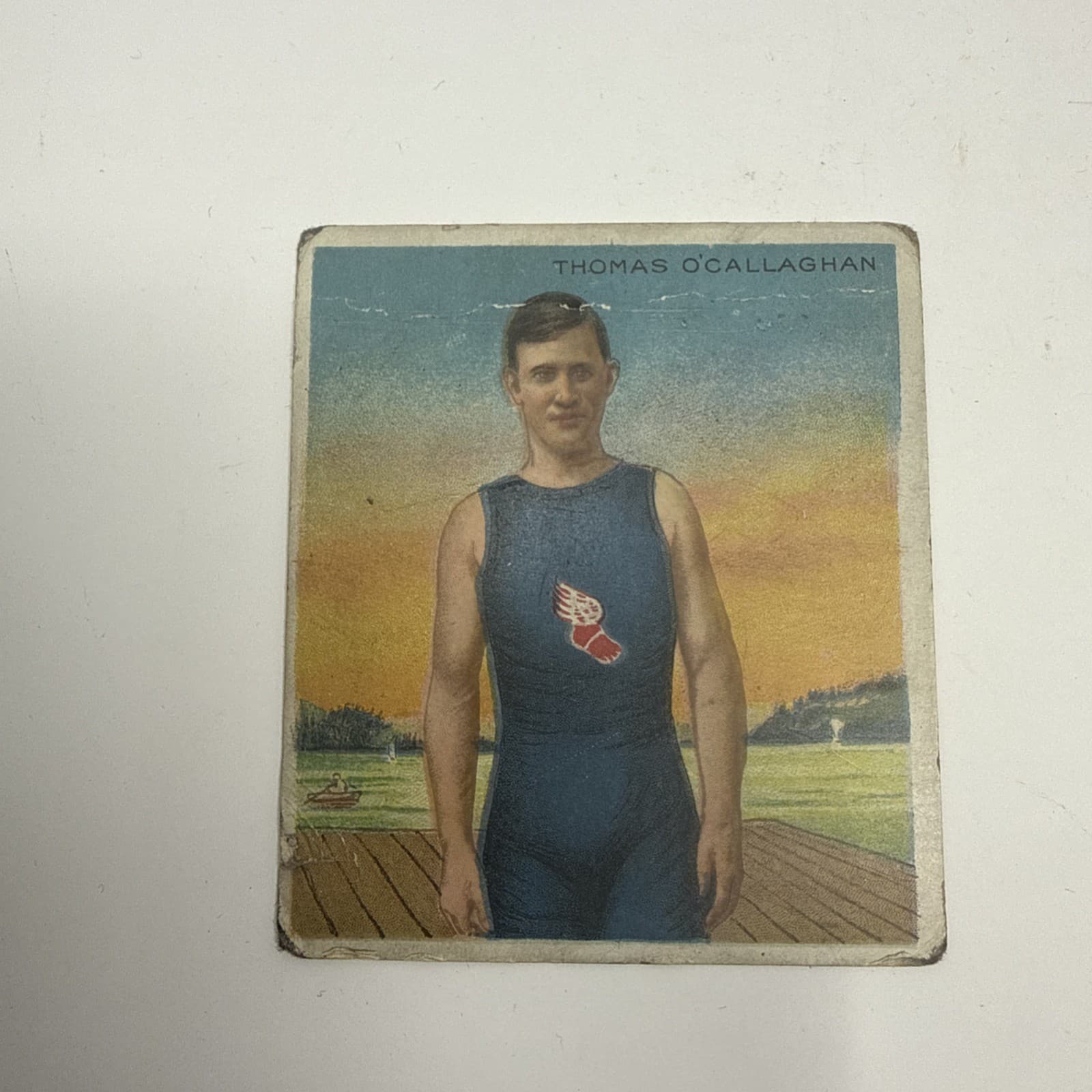 1910 T218 Thomas O'Callaghan Mecca Cigarettes Tobacco Card