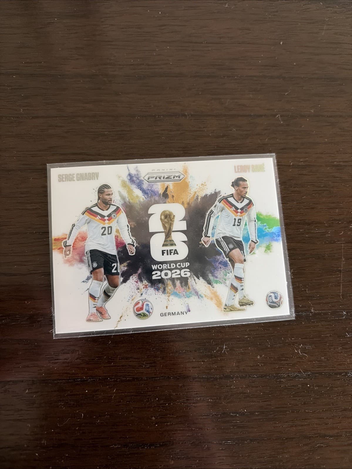 2026 Prizm World Cup LEROY SANE & SERGE GNABRY Dual Colorblast Germany Case Hit