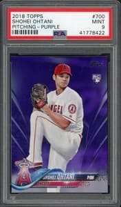Card listing from dacardworld