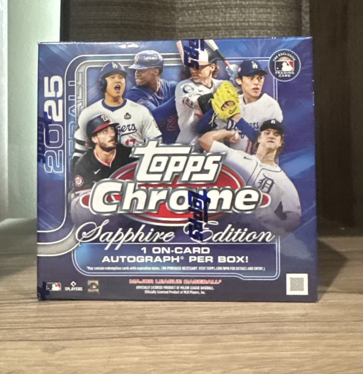 2025 Topps Chrome MLB Baseball Sapphire Edition Hobby Box Factory Sealed
