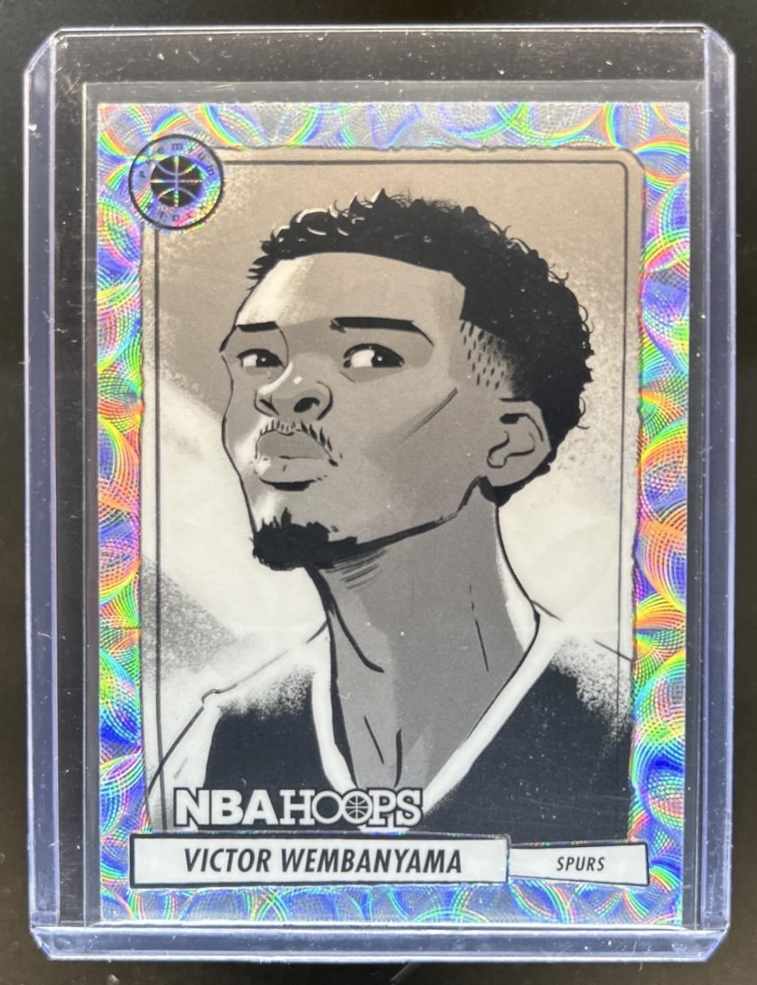 2023-24 Panini Hoops Premium Stock Victor Wembanyama Presentations #20 Spurs