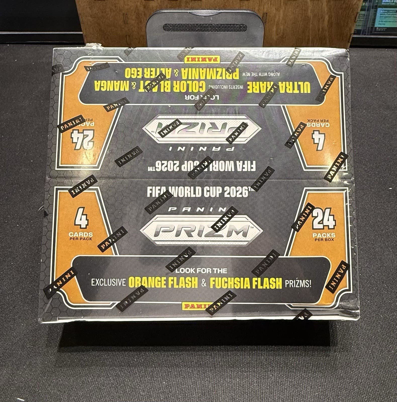 Factory Sealed Retail Box 2026 Panini Prizm Fifa World Cup Soccer Futbol Cards