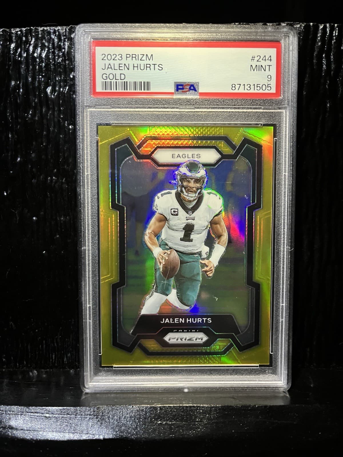 2023 Panini Prizm Jalen Hurts Gold 7/10