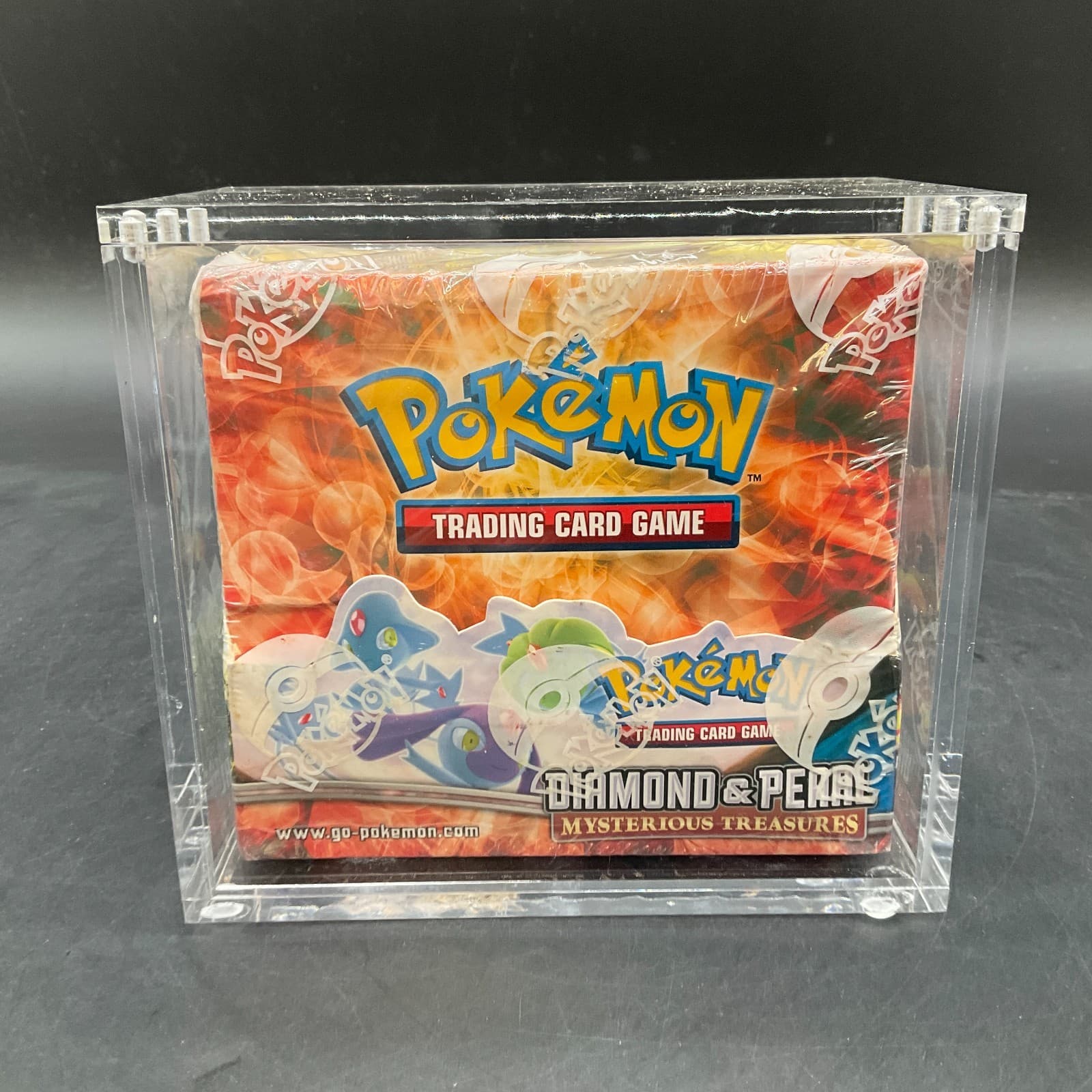 Pokemon TCG Diamond & Pearl Mysterious Treasures Booster Box SEALED w Acrylic