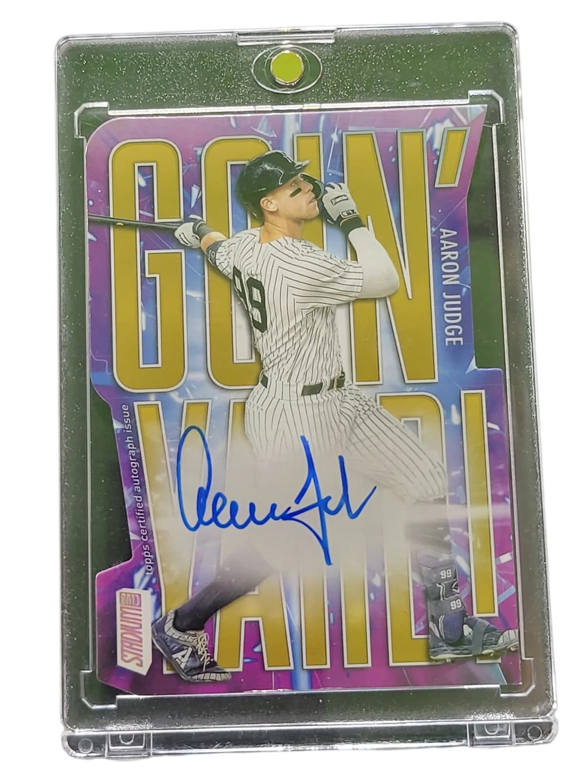2023 Topps Stadium Club Goin' Yard Aaron Judge #GYA-AJ Purple 1/1