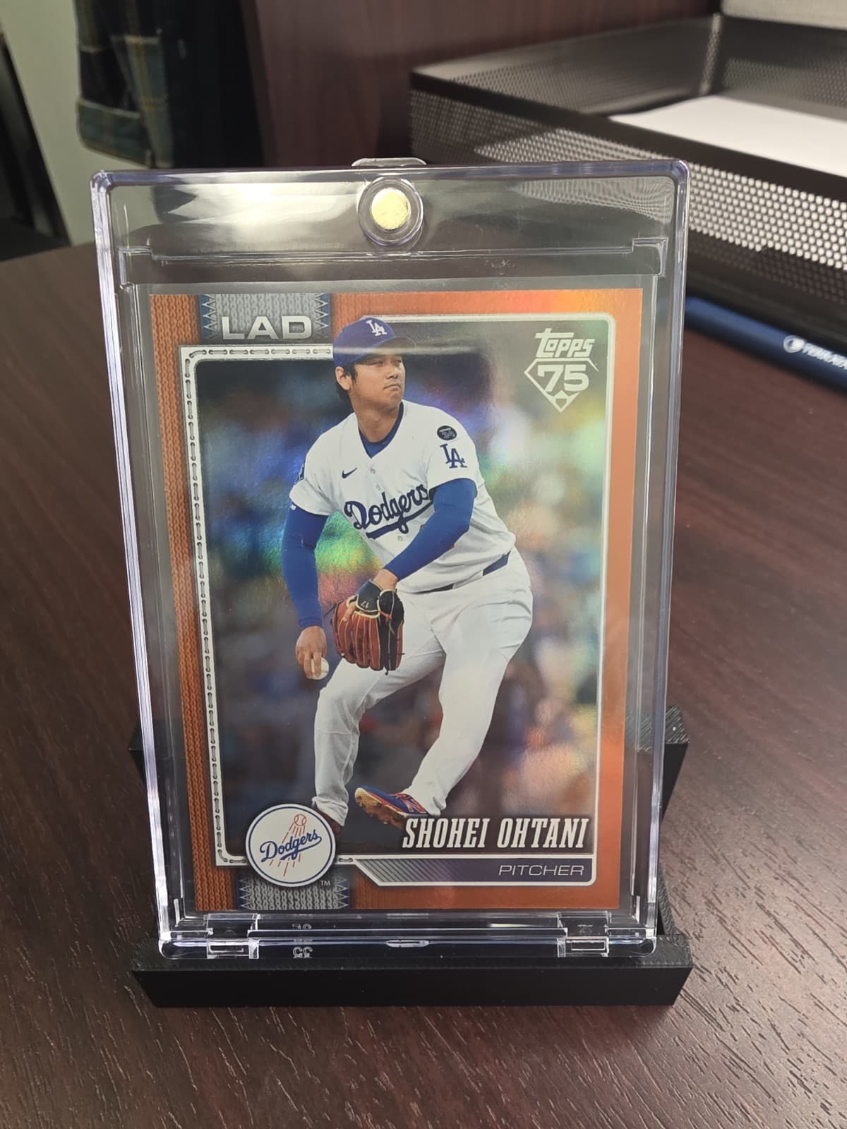 Shohei Ohtani 2026 Topps Series 2 Orange Rainbow Foil #/25 Baseball #500 Dodgers
