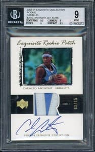 Card listing from dacardworld