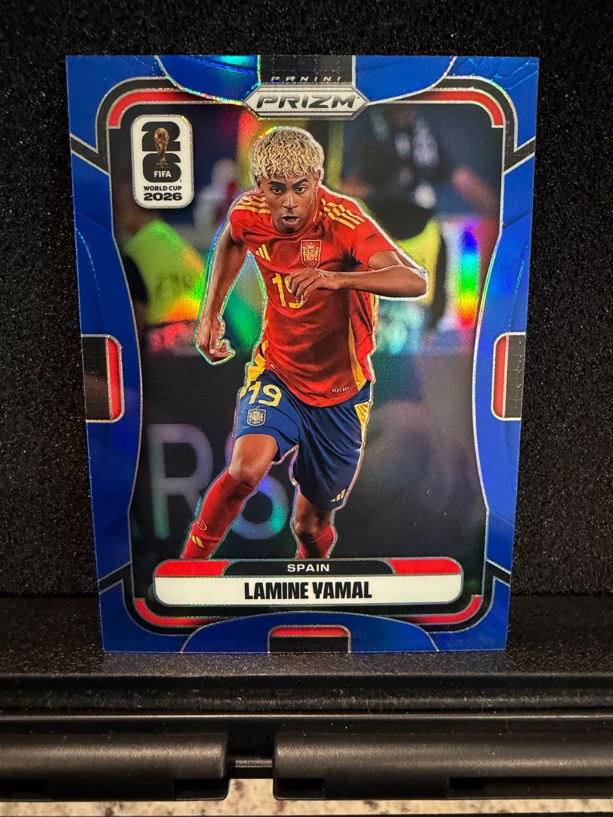 Lamine Yamal TRUE BLUE /40 SP 2026 Panini Prizm FIFA World Cup #70 Spain