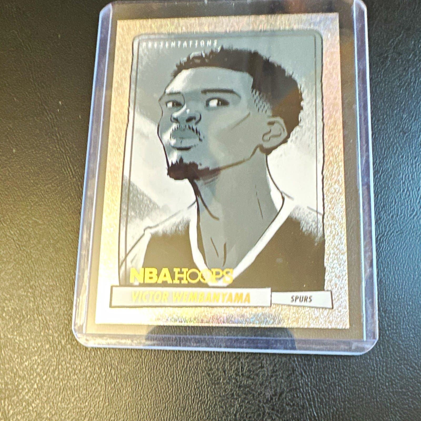 Panini 2023-24 NBA Hoops Presentations Victor Wembanyama #20 Spurs RC