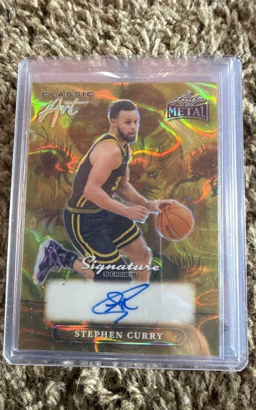 Leaf Metal AUTO Stephen Curry 1/1 RARE!!! 2024 Signature Series A Must Have 😊