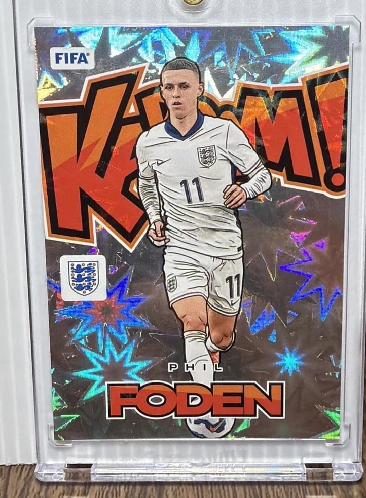 2024-25 Panini Donruss FIFA Phil Foden Kaboom #15 SSP Case Hit England