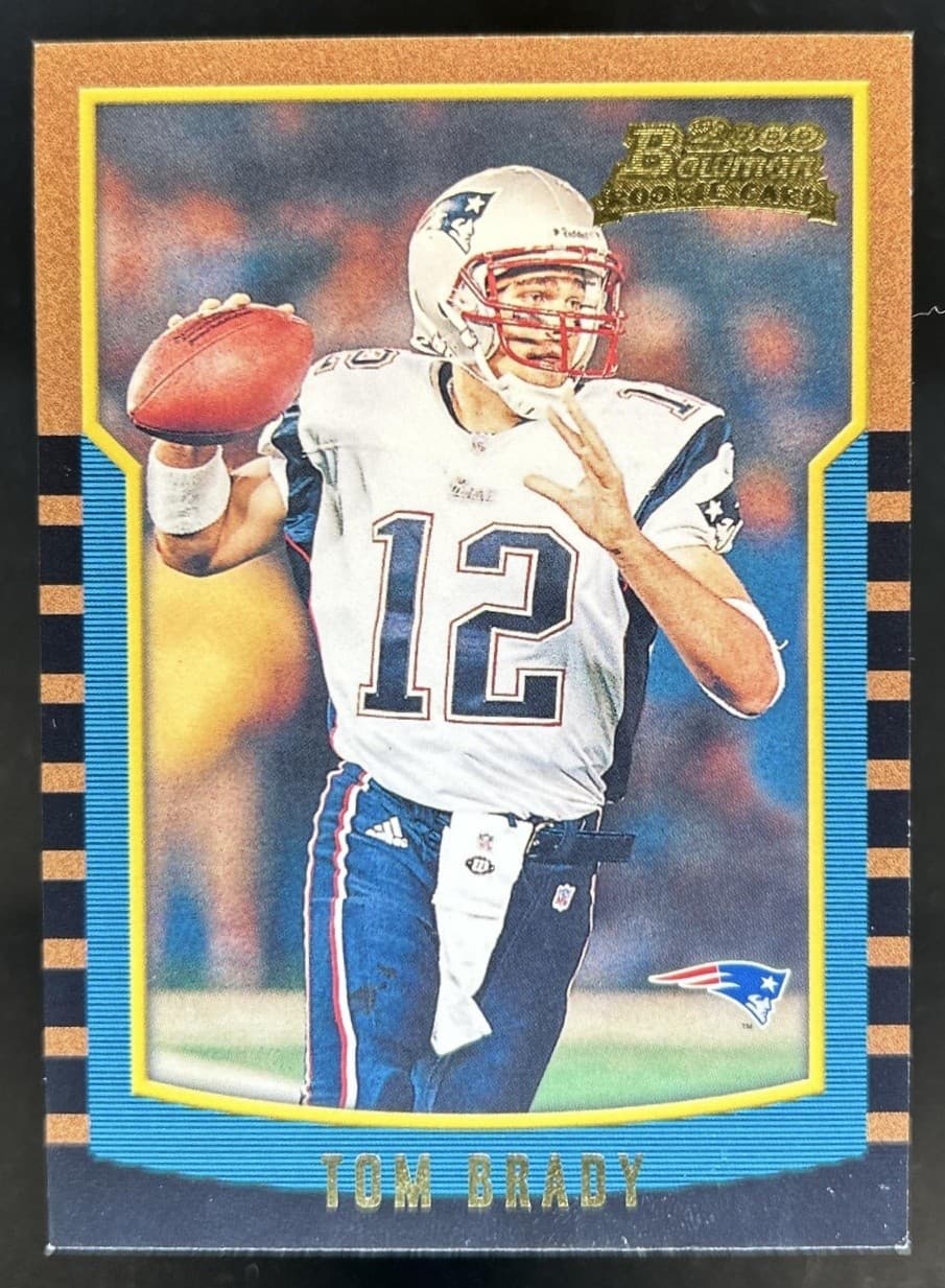 2000 Bowman Tom Brady Rookie RC #236 Patriots