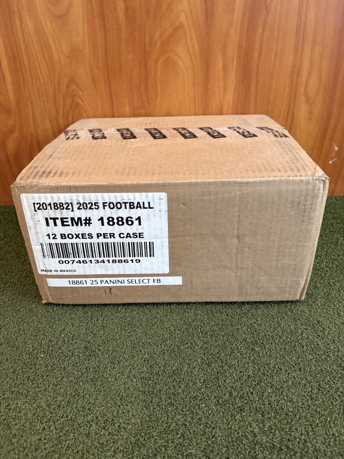 2025 Panini Select Football NFL Factory Sealed 12 Box Hobby Case