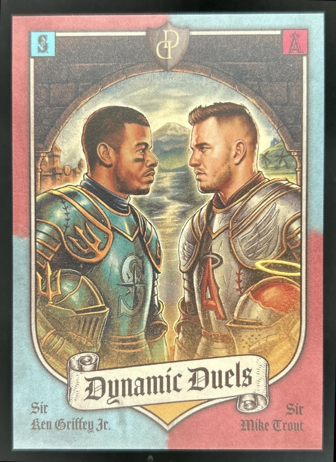 2026 Topps Dynamic Duals Ken Griffey Jr. Mike Trout Duels SSP #DD-4