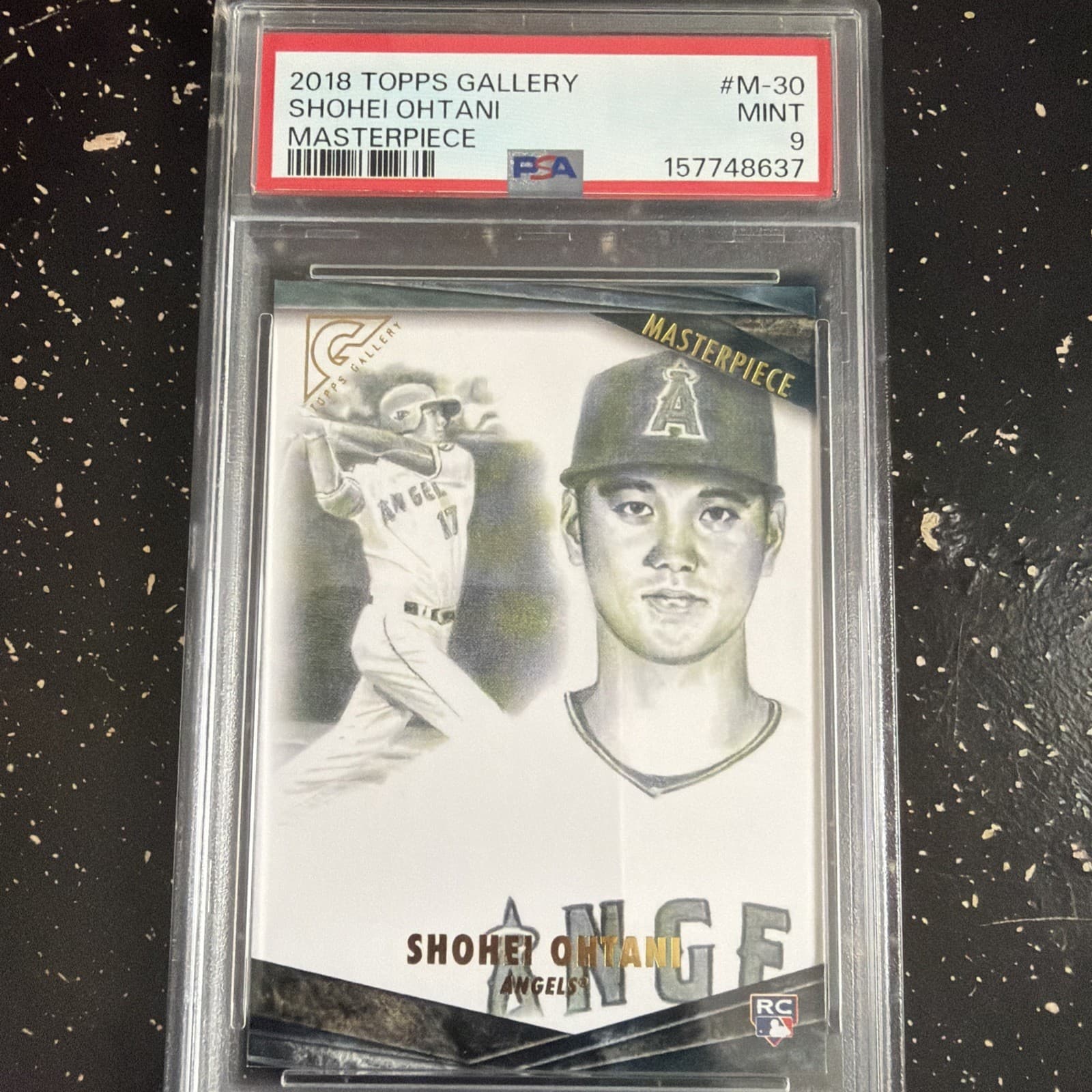 2018 Topps Gallery - Masterpiece Shohei Ohtani #M-30 (RC)