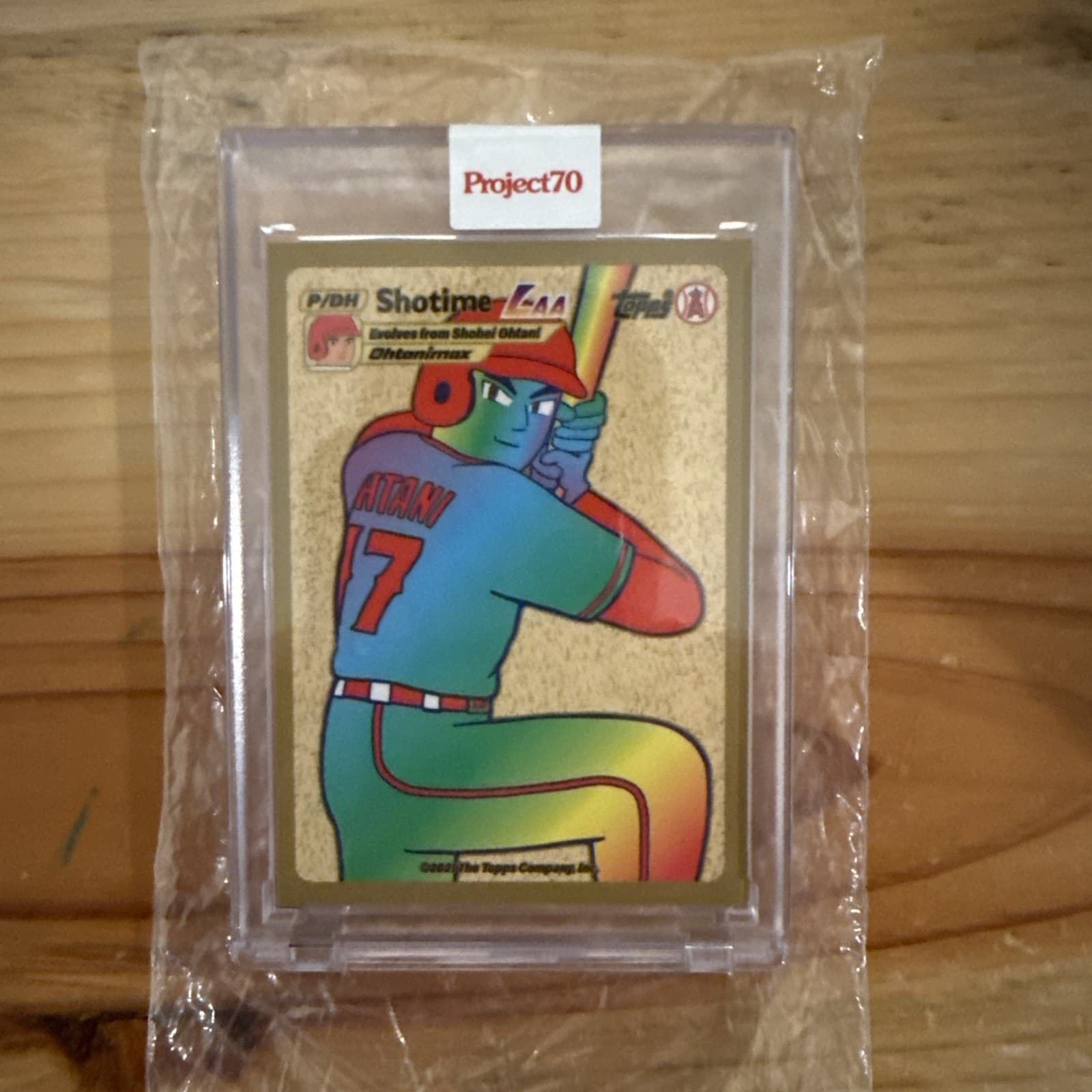 2021 Topps Project 70 - 2021 Topps Baseball Shohei Ohtani #547 2021 Topps...