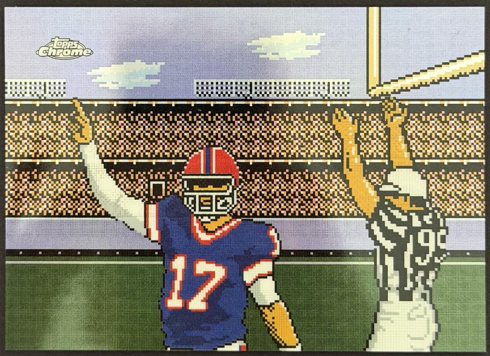 2025 Topps Chrome - TECMO - Josh Allen - SSP! 🔥