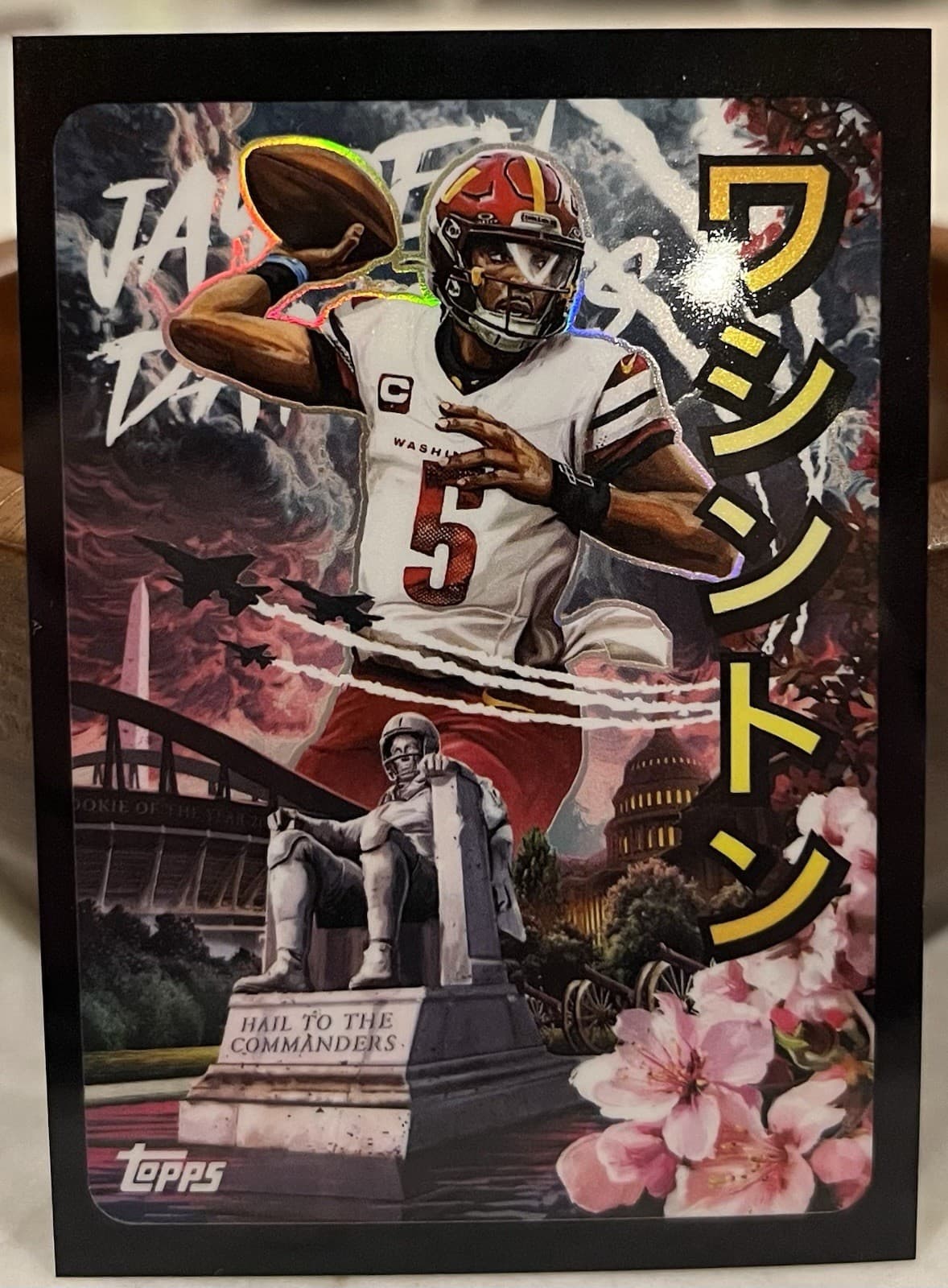 Topps Jayden Daniels KAI-6 - SP Case Hit! - Kaiju.