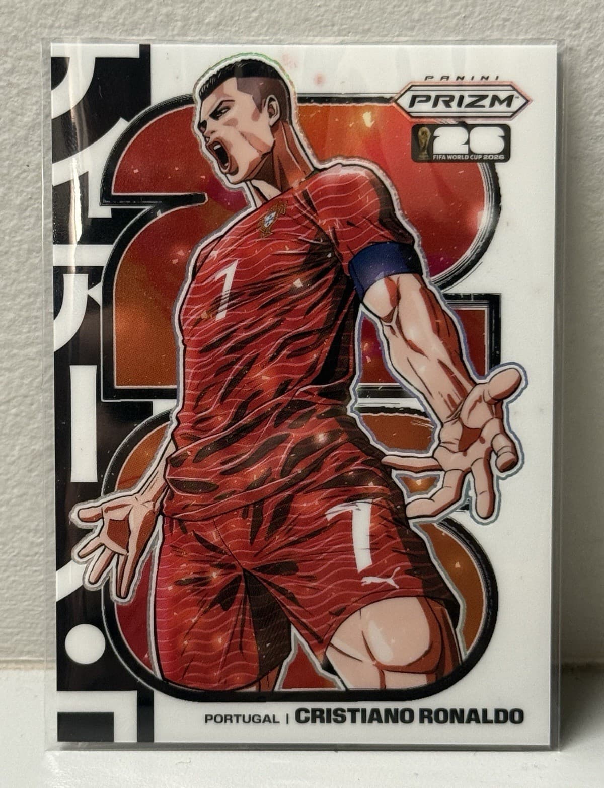 Panini Prizm FIFA World Cup 2026 Cristiano Ronaldo Portugal #7 MANGA SSP 🔥