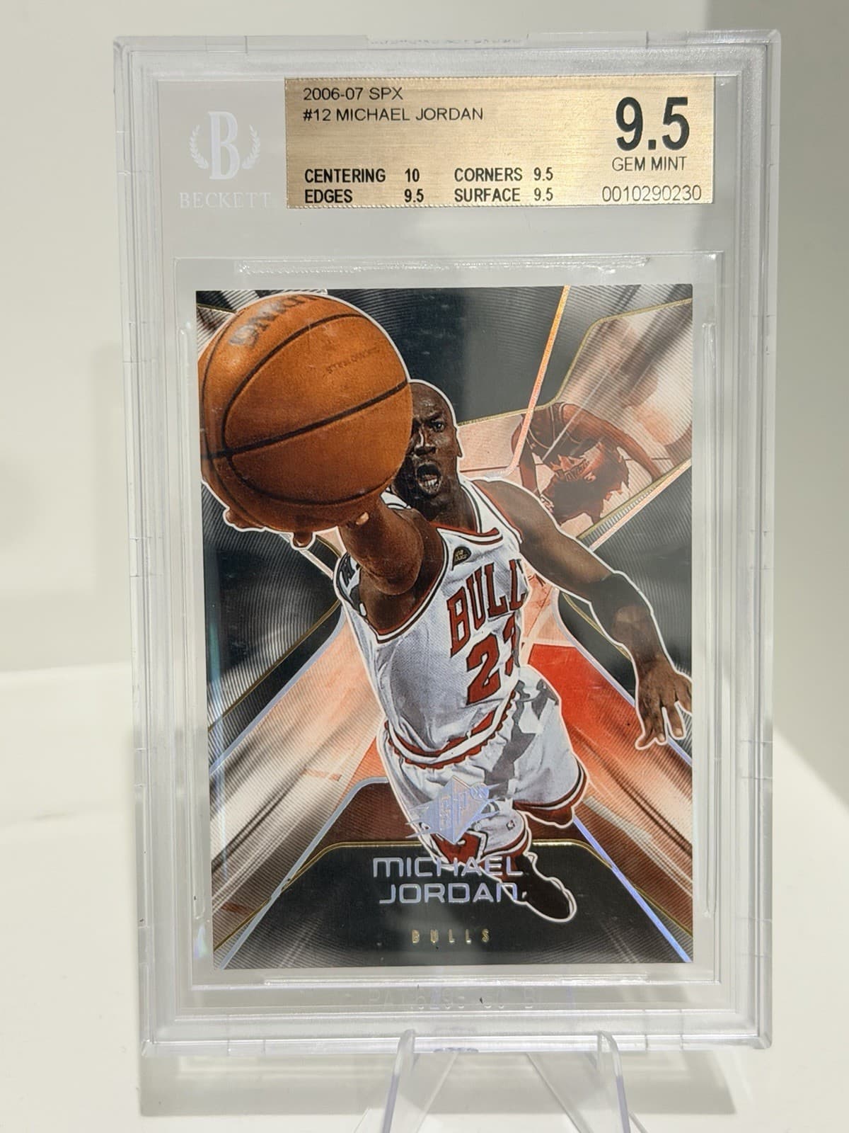 2006 SPx Michael Jordan #12 BGS 9.5