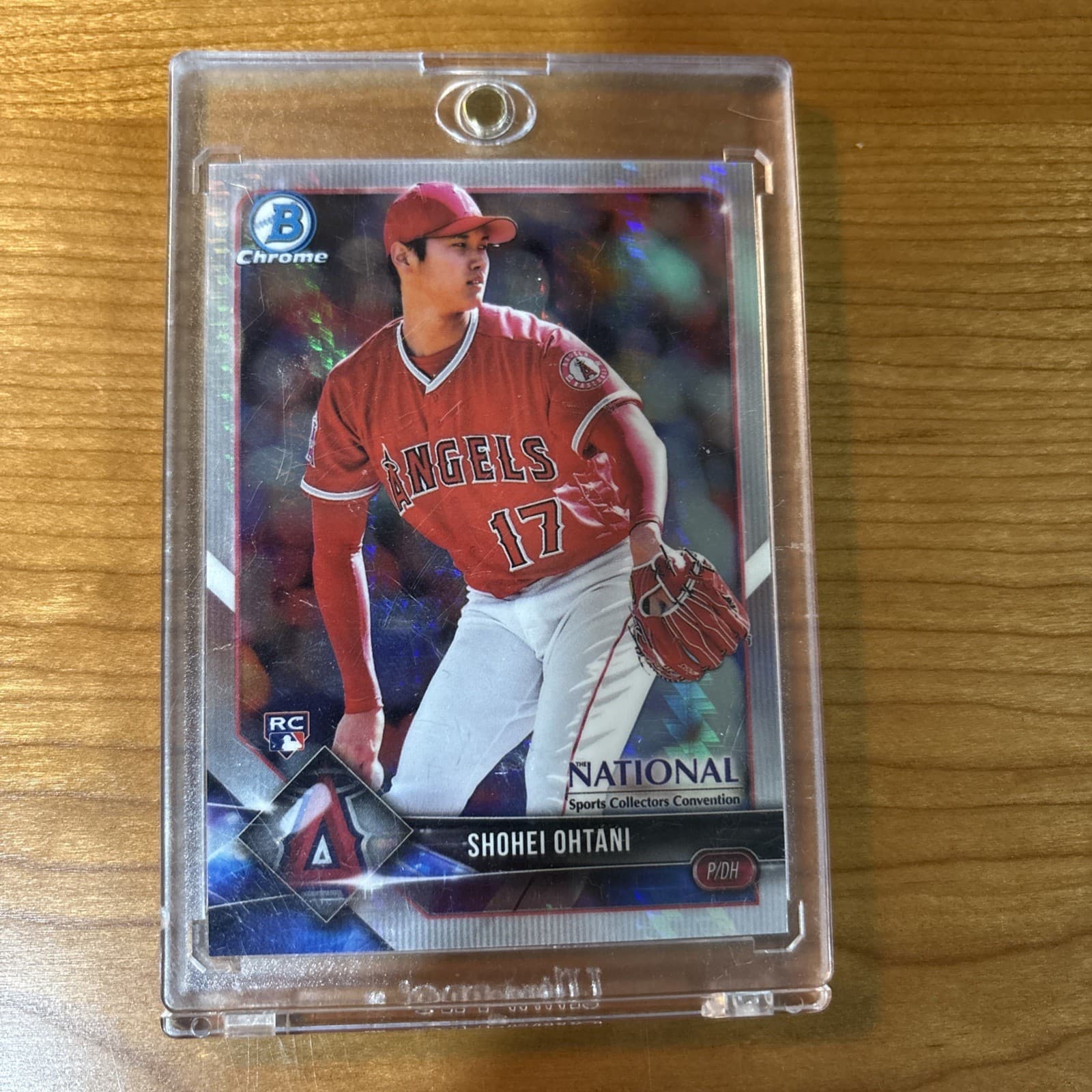 SHOHEI OHTANI 2018 BOWMAN CHROME NATIONAL #BNR-SO ROOKIE REFRACTOR RC