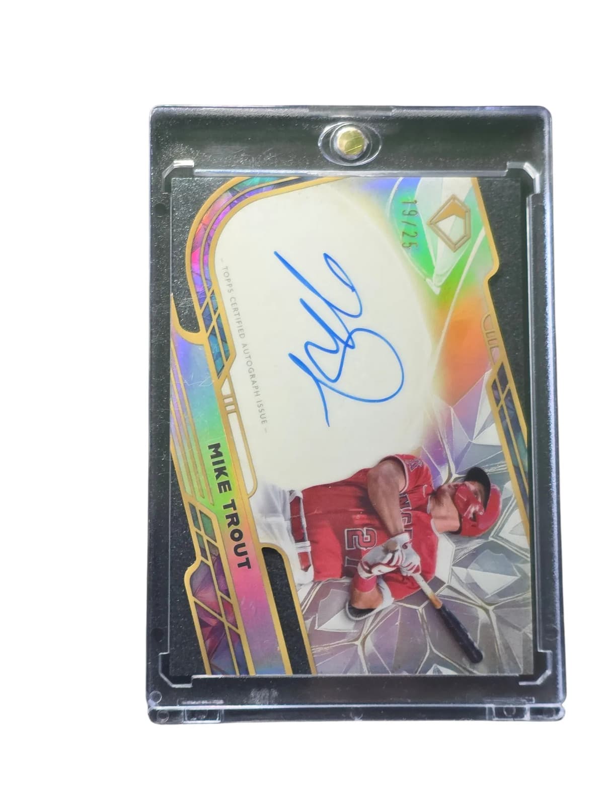 2025 Topps Diamond Icons Icons Chrome Mike Trout 19/25