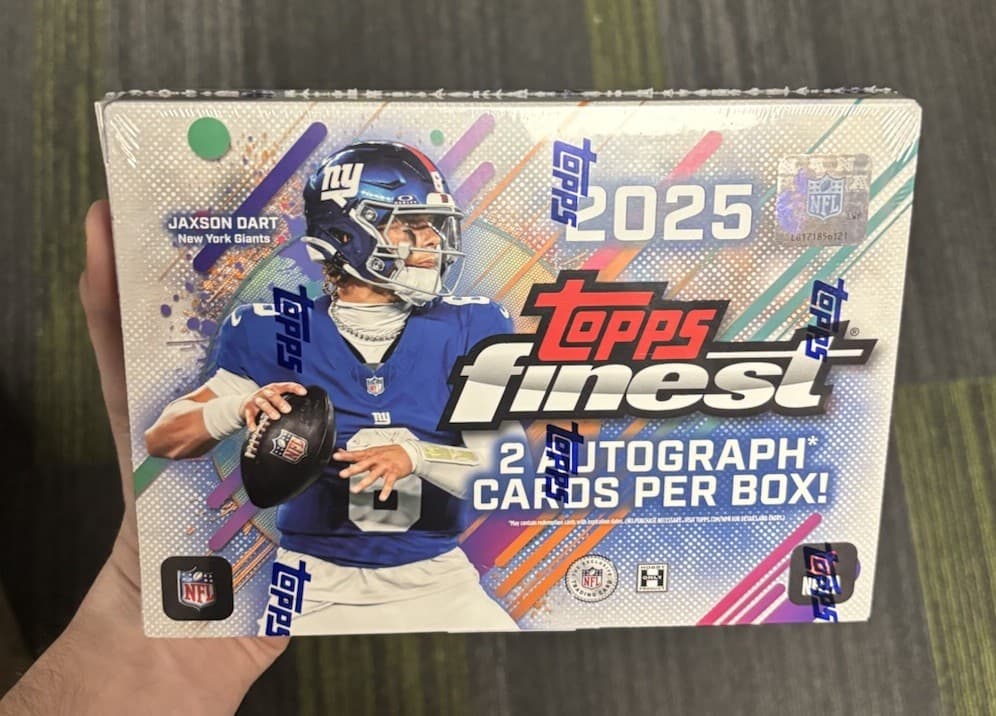 2025 Topps Finest Football Hobby Box BRAND NEW SEALED 1 day sale