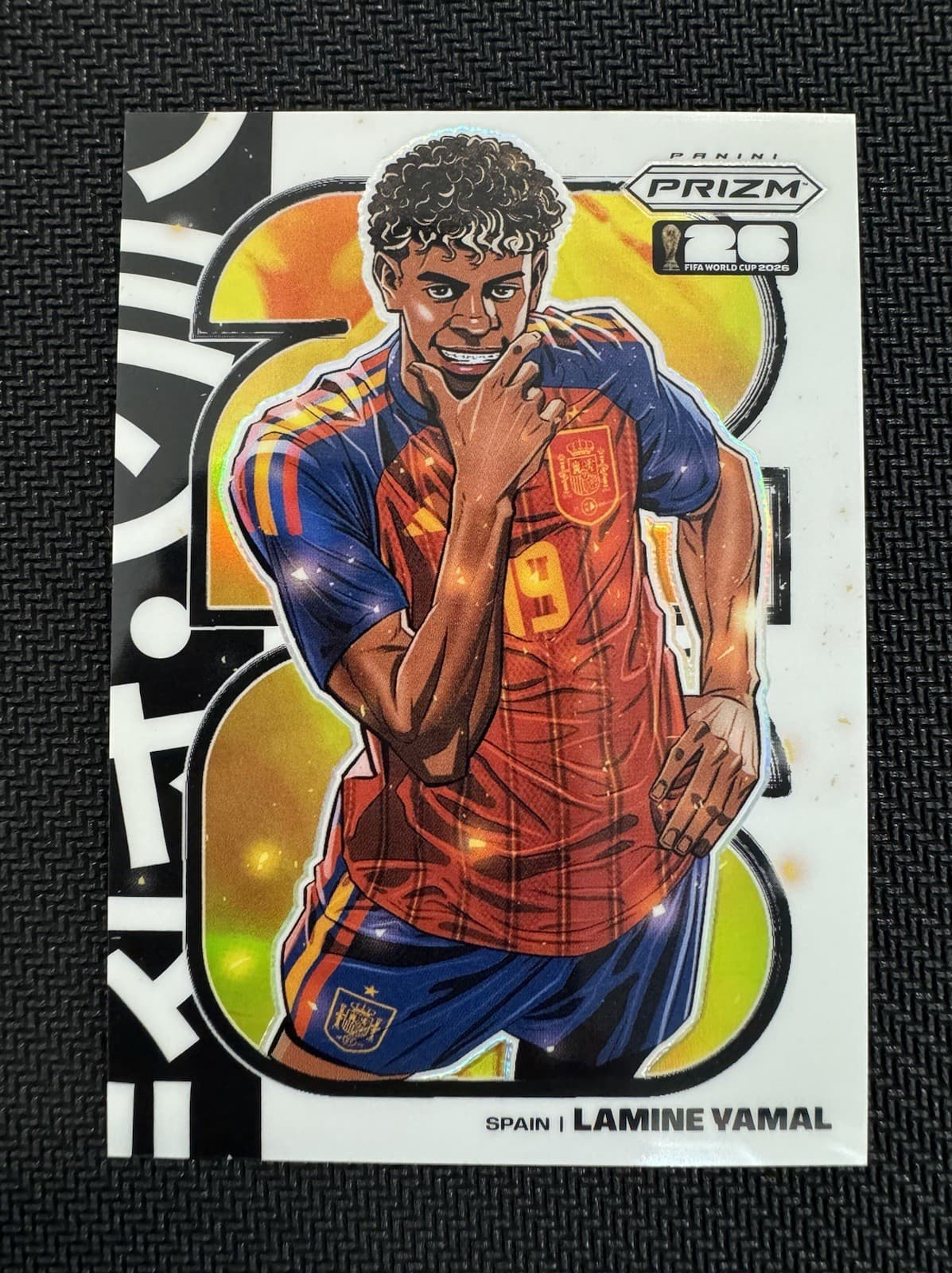 Panini Prizm 2026 Lamine Yamal Spain FIFA World Cup MANGA Case Hit💥