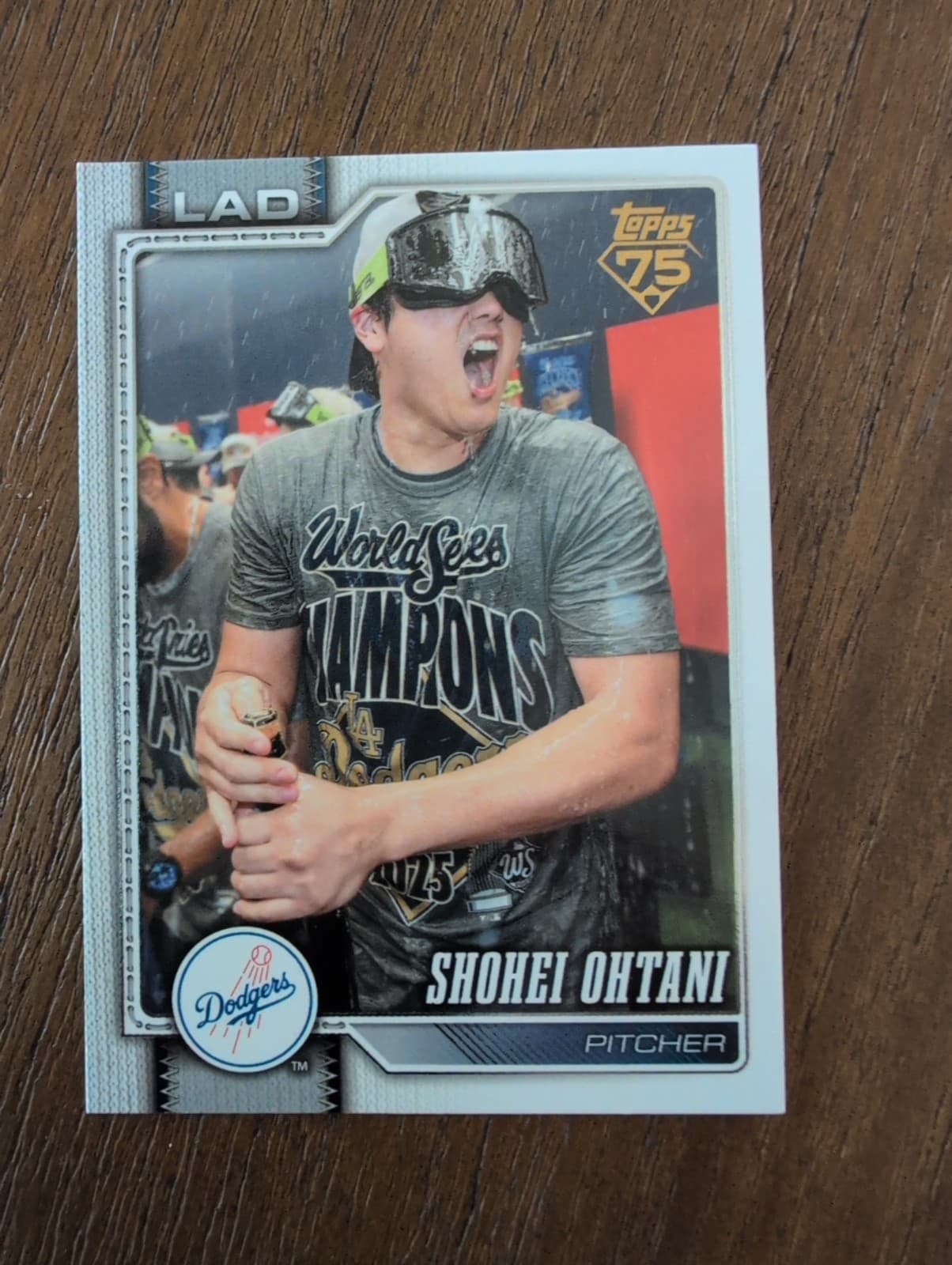 2026 Topps Series 2 Shohei Ohtani Golden Image Variation #500