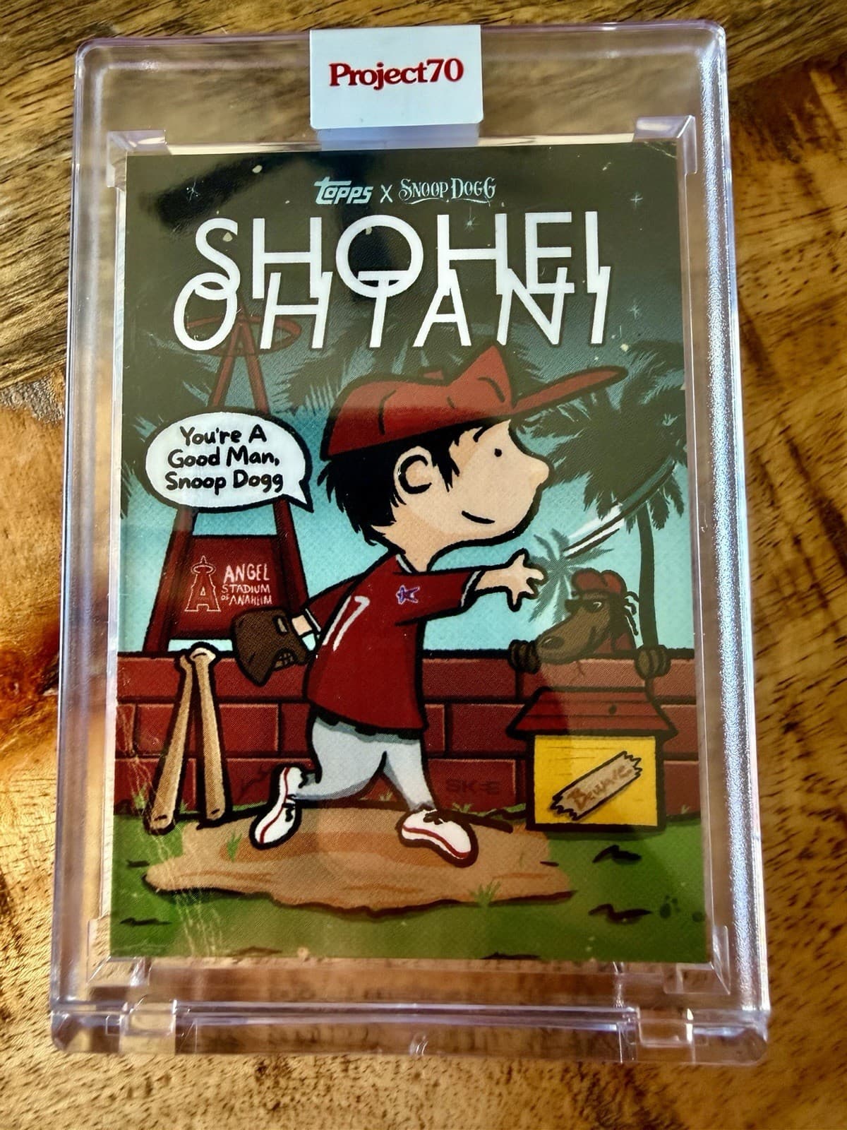 2021 Topps Project70 Shohei Ohtani #890 Snoop Dogg