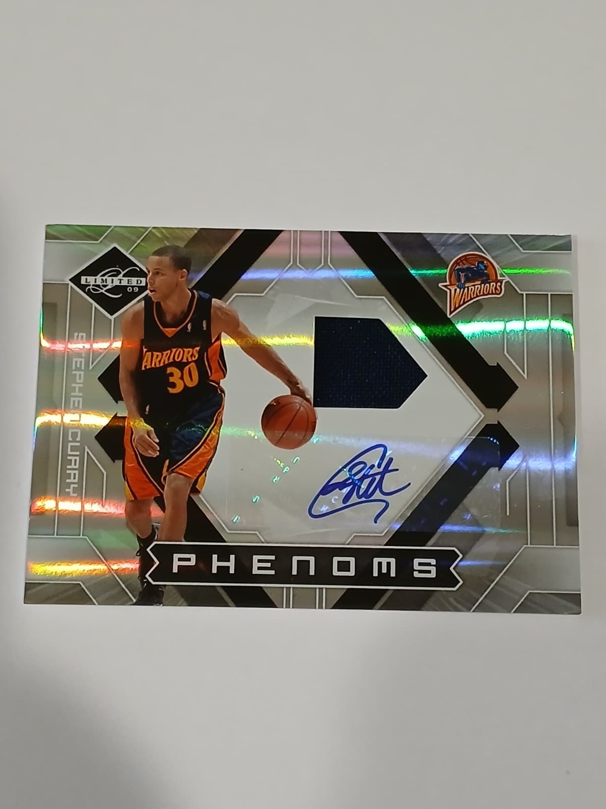 2009-10 Panini Limited - Phenoms Stephen Curry #156 /299 (AU, MEM, RC)