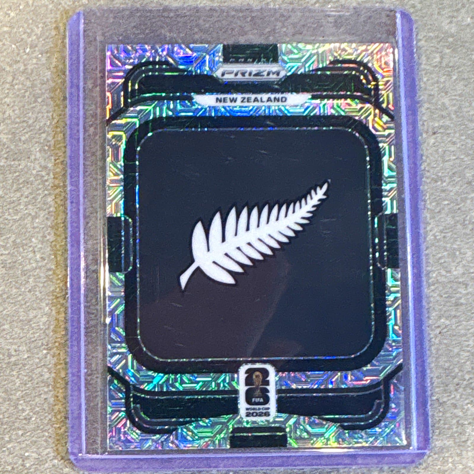 Panini 2026 Prizm FIFA World Cup Team Badges New Zealand #31 14/25