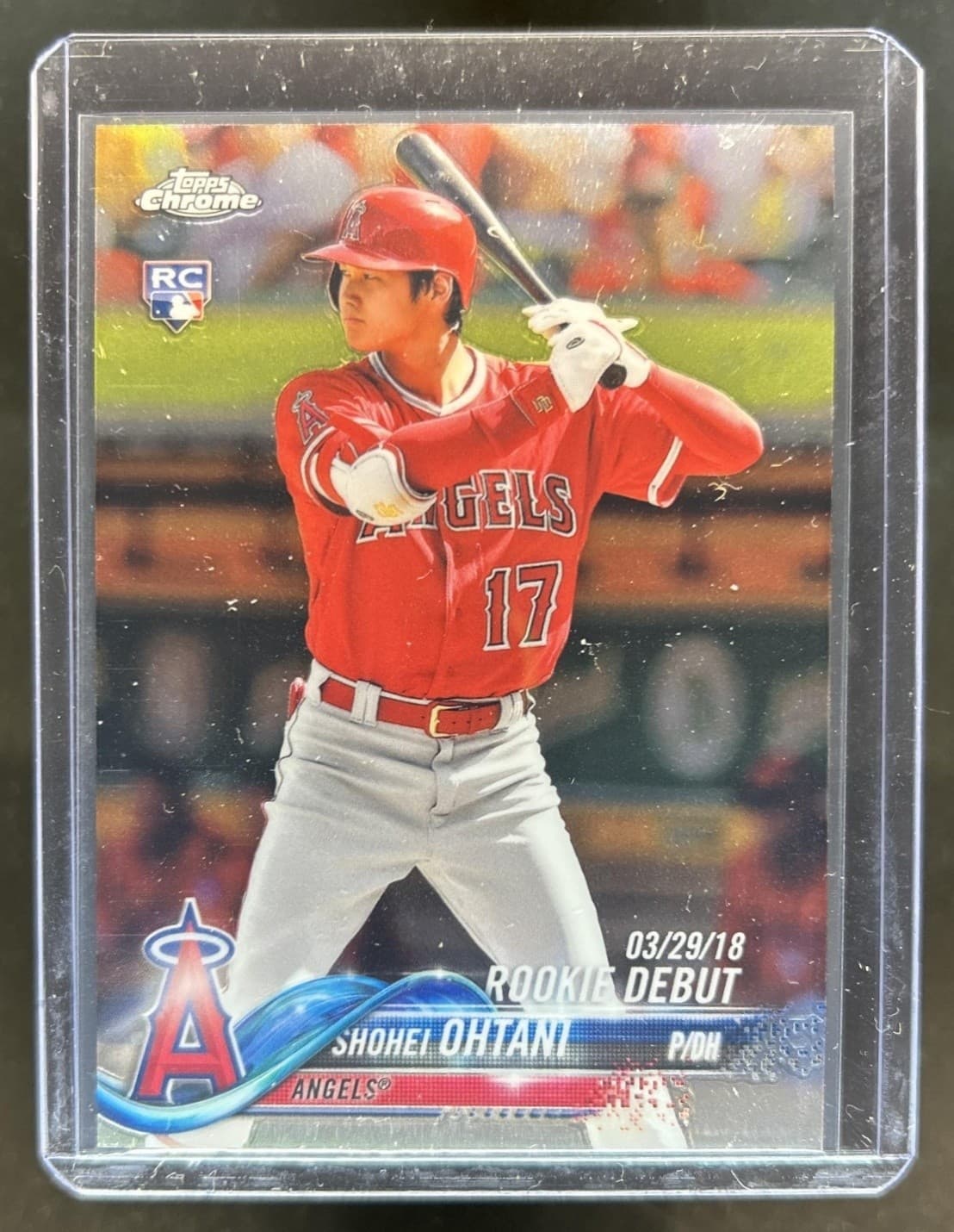 2018 Topps Chrome Update Shohei Ohtani RC Rookie #HMT32 Angels
