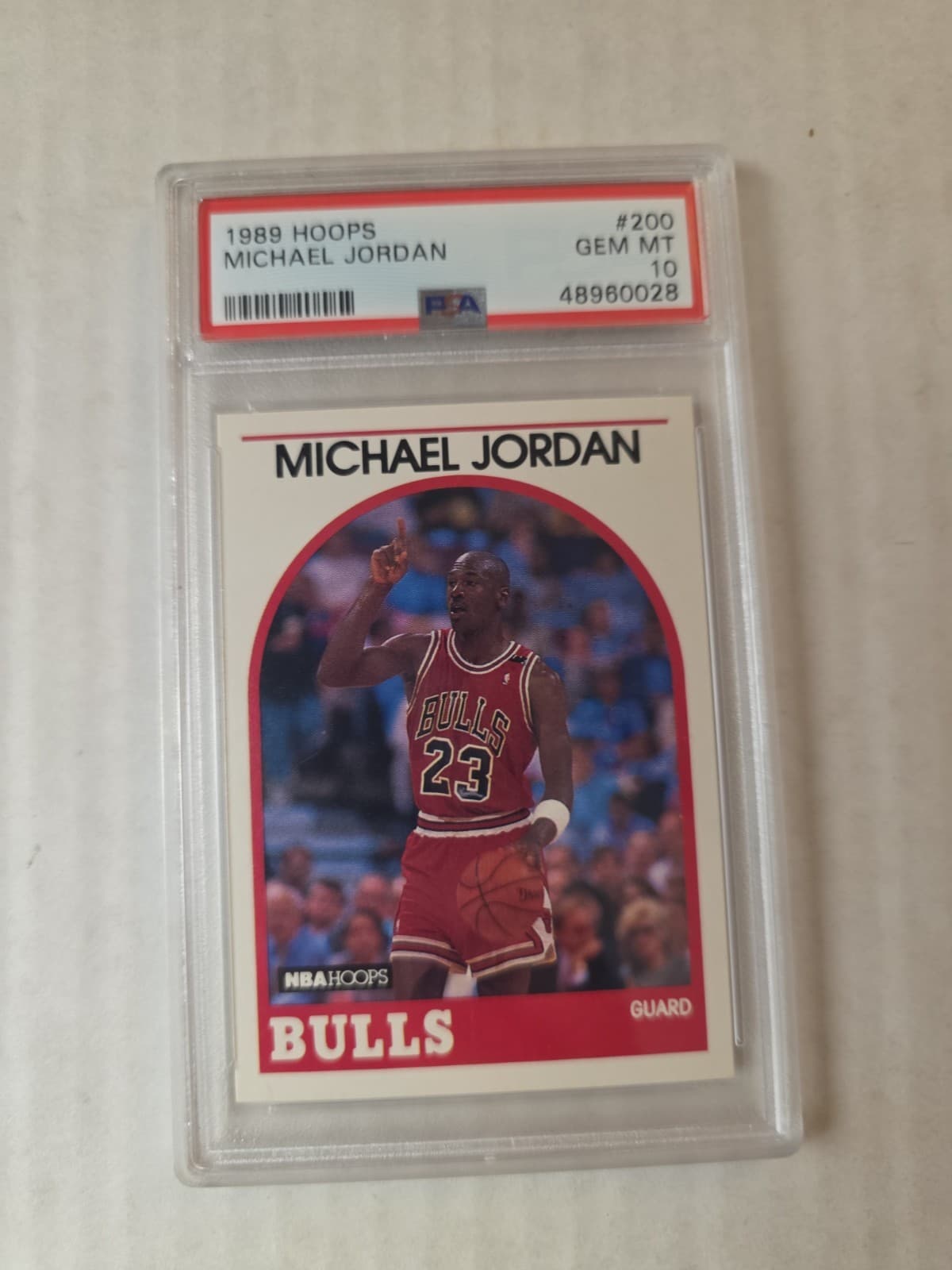 1989-90 NBA Hoops - Michael Jordan #200 PSA 10 GEM MINT 36% UP MOM 🚀