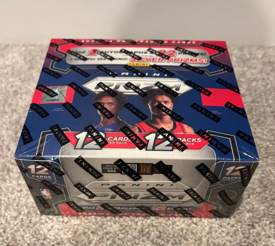 2023 Panini Prizm Basketball Sealed Hobby Box NBA Wembanyama Rookie Year