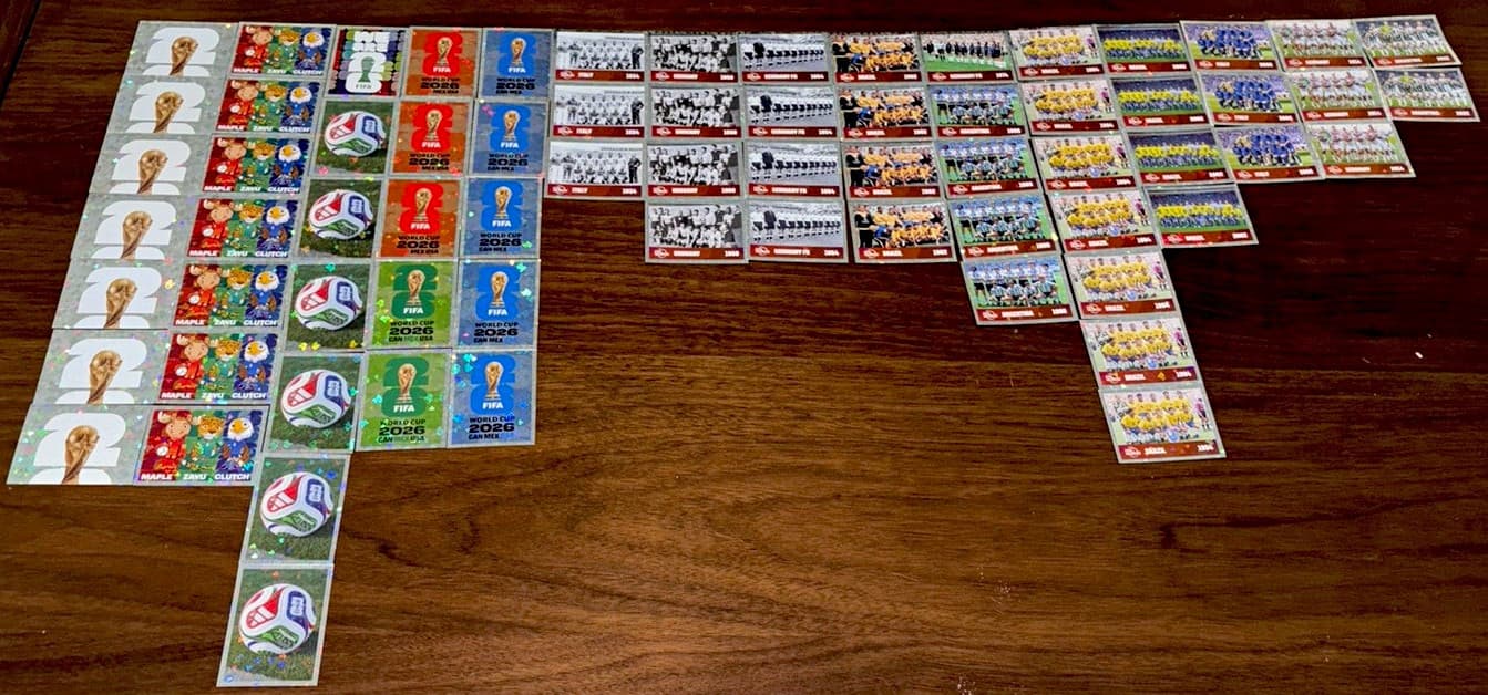 Panini FIFA World Cup 2026 Stickers Lot Of FWCS
