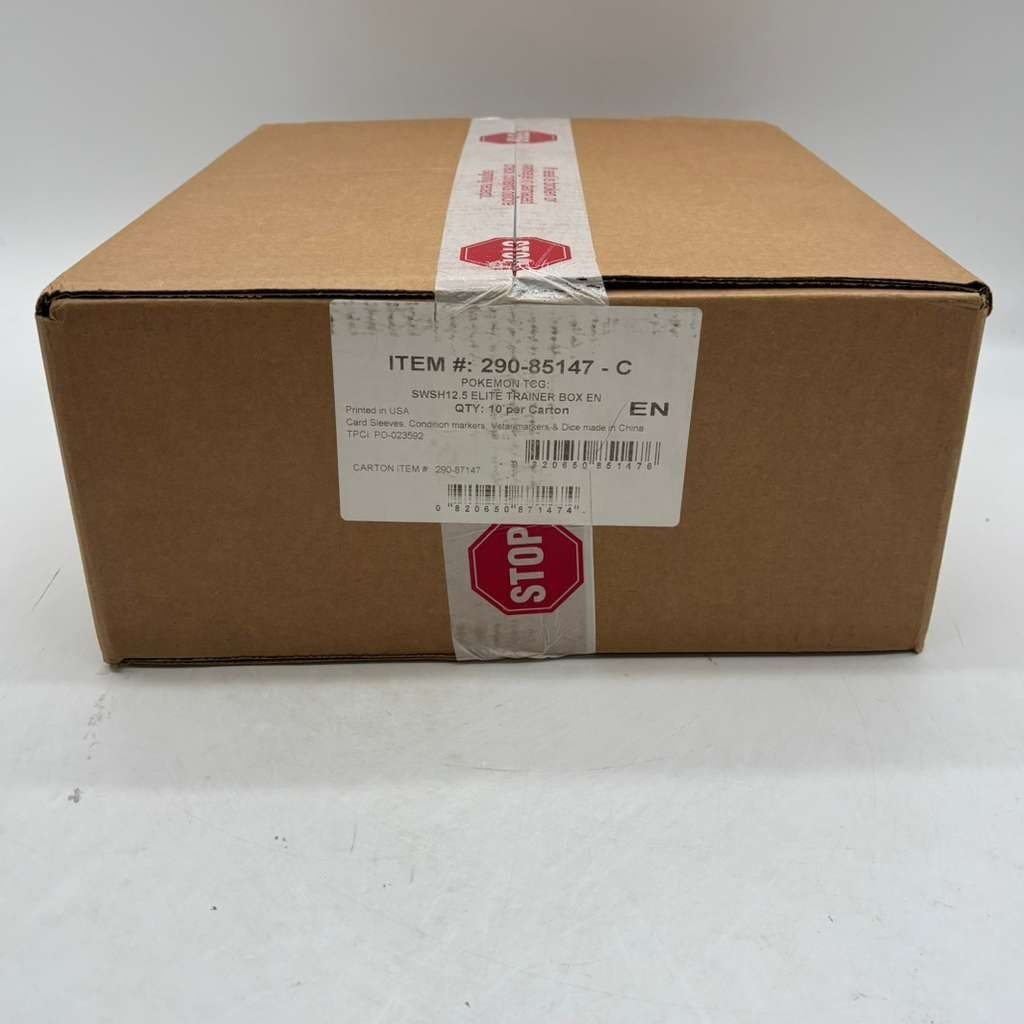Pokemon TCG SWSH12.5 Crown Zenith Elite Trainer Box Case SEALED/NEW