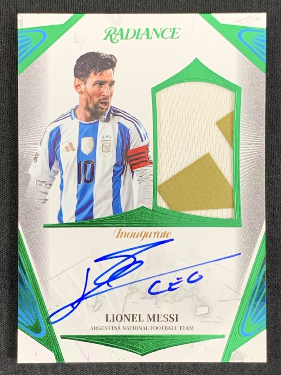 Lionel Messi 2025 Herock Argentina Radiance Inaugurate Patch Auto /5 #INA-LM