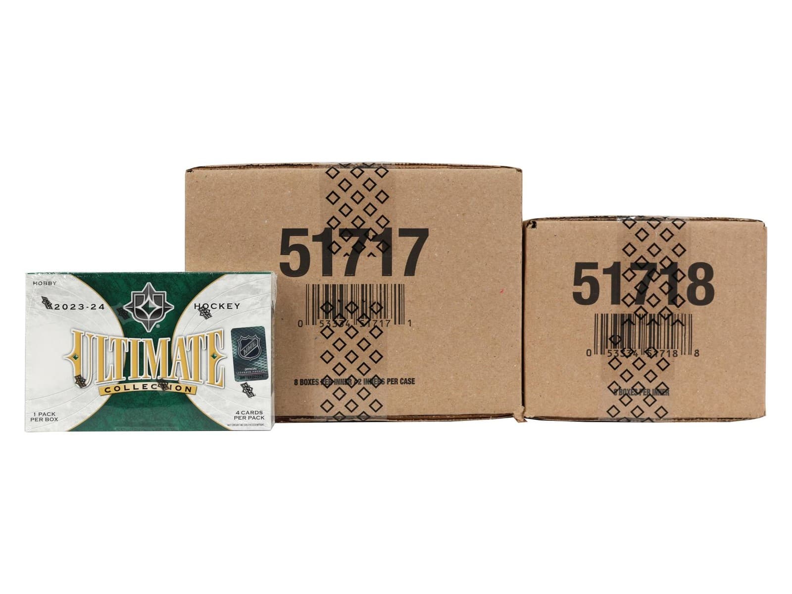 2023/24 Upper Deck Ultimate Hockey Hobby 16-Box Case