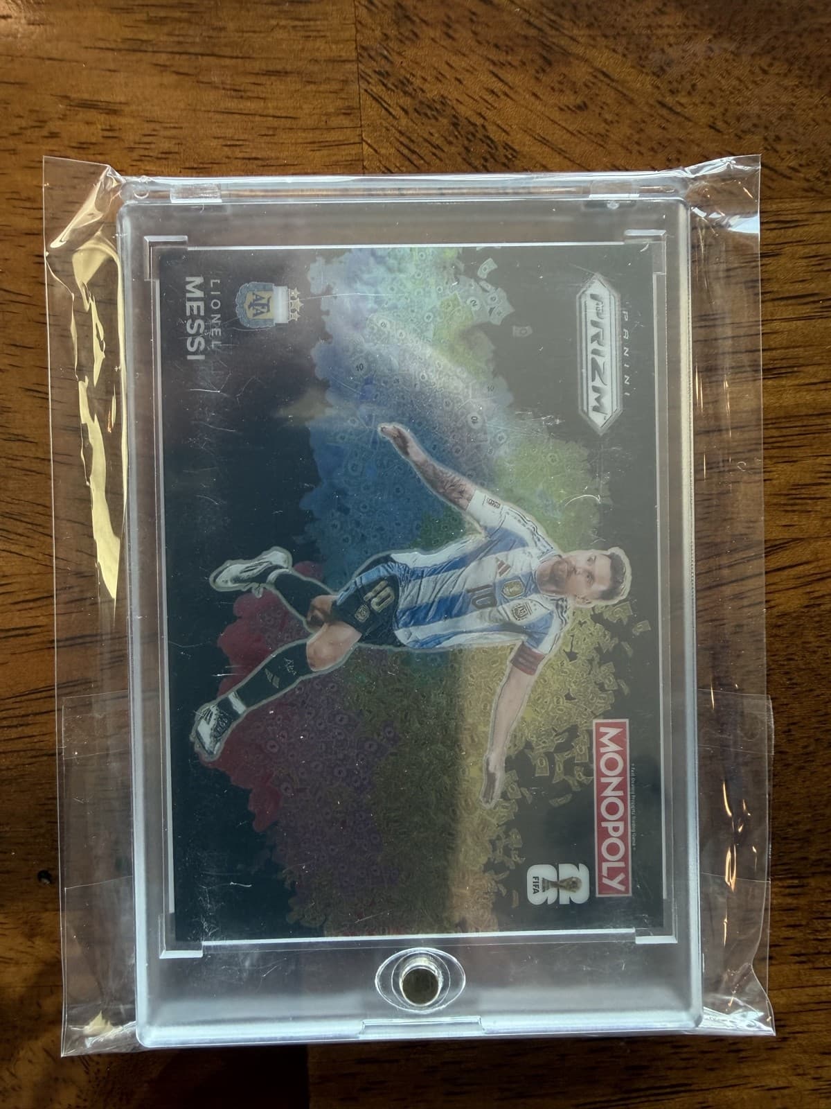 2026 Panini Monopoly Prizm Fifa World Cup -Money Blast Black Lionel Messi #BMB-5