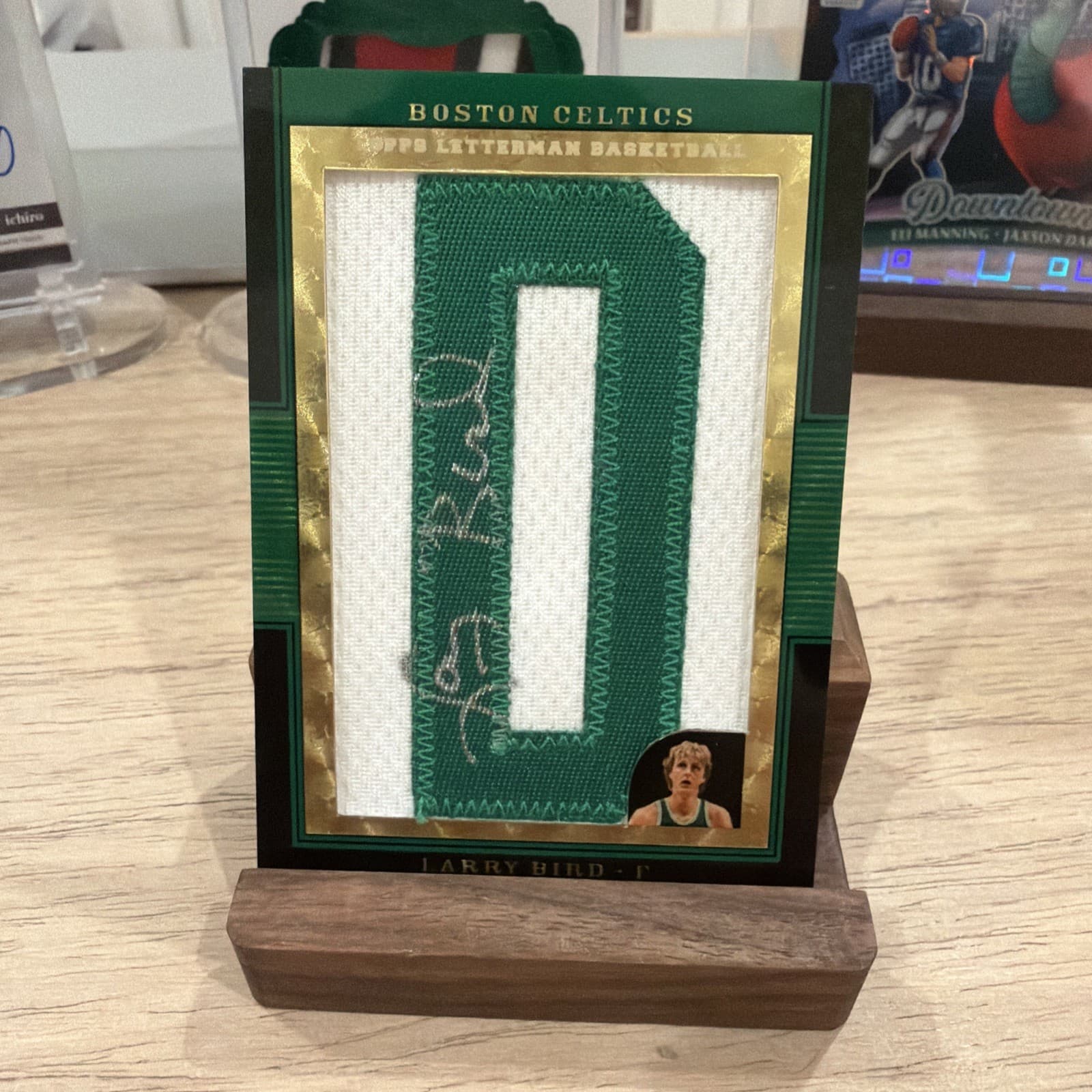 1/1 2007-08 LARRY BIRD CHRONOLOGY LETTERMAN AUTO D PATCH SP #1/1 AUTOGRAPH! HOF
