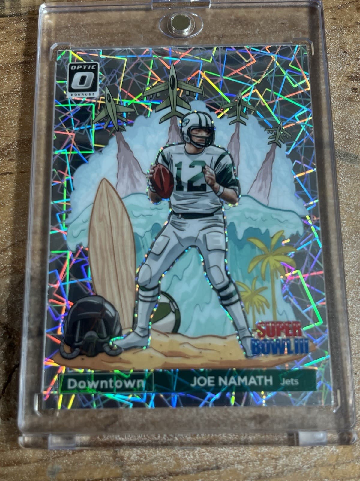 2023 Panini Donruss Optic - Super Bowl Downtown Joe Namath #SBD-JN