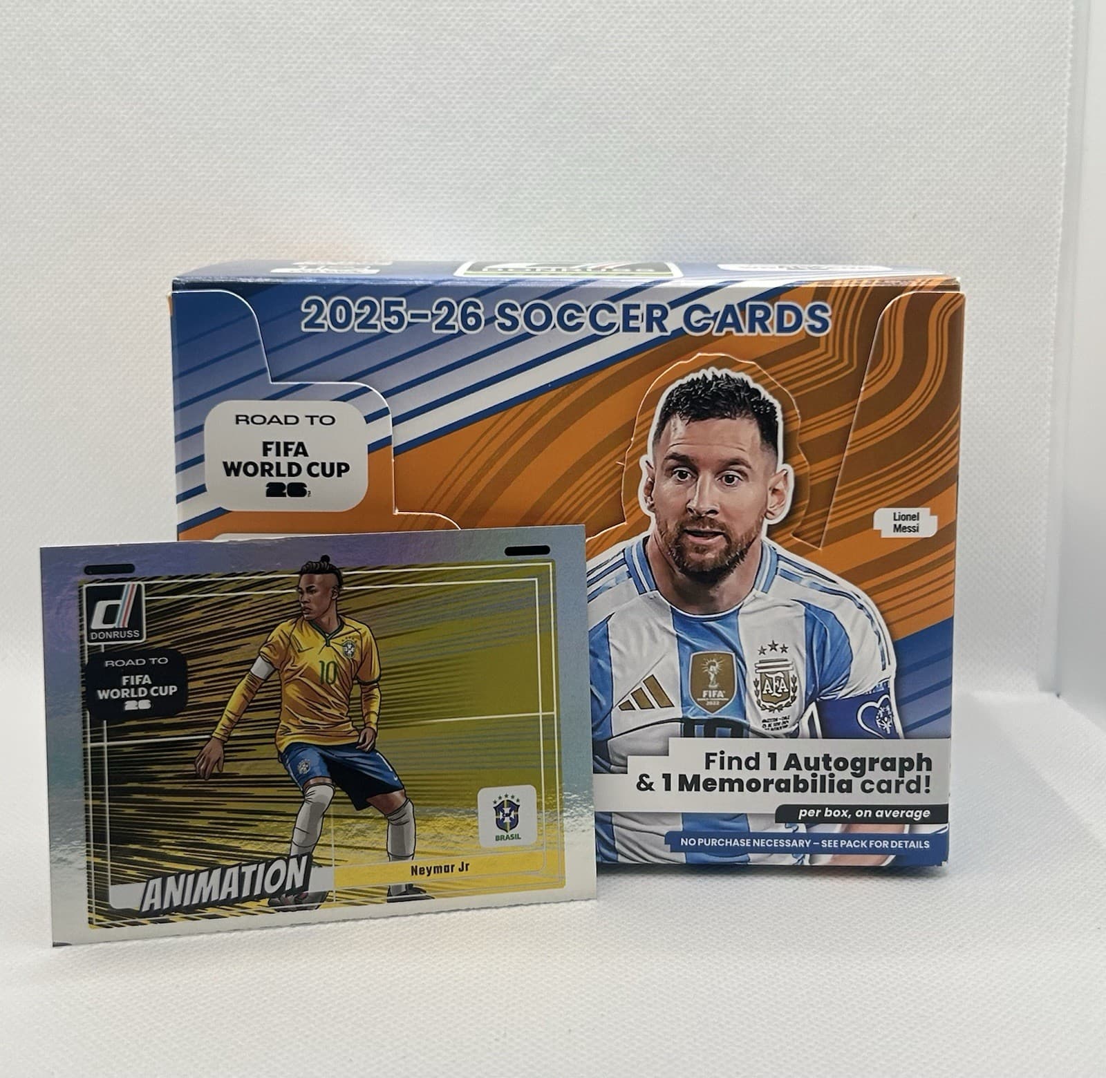 2025 Donruss Road To World Cup - Neymar Jr Brazil Anime Case Hit SSP!