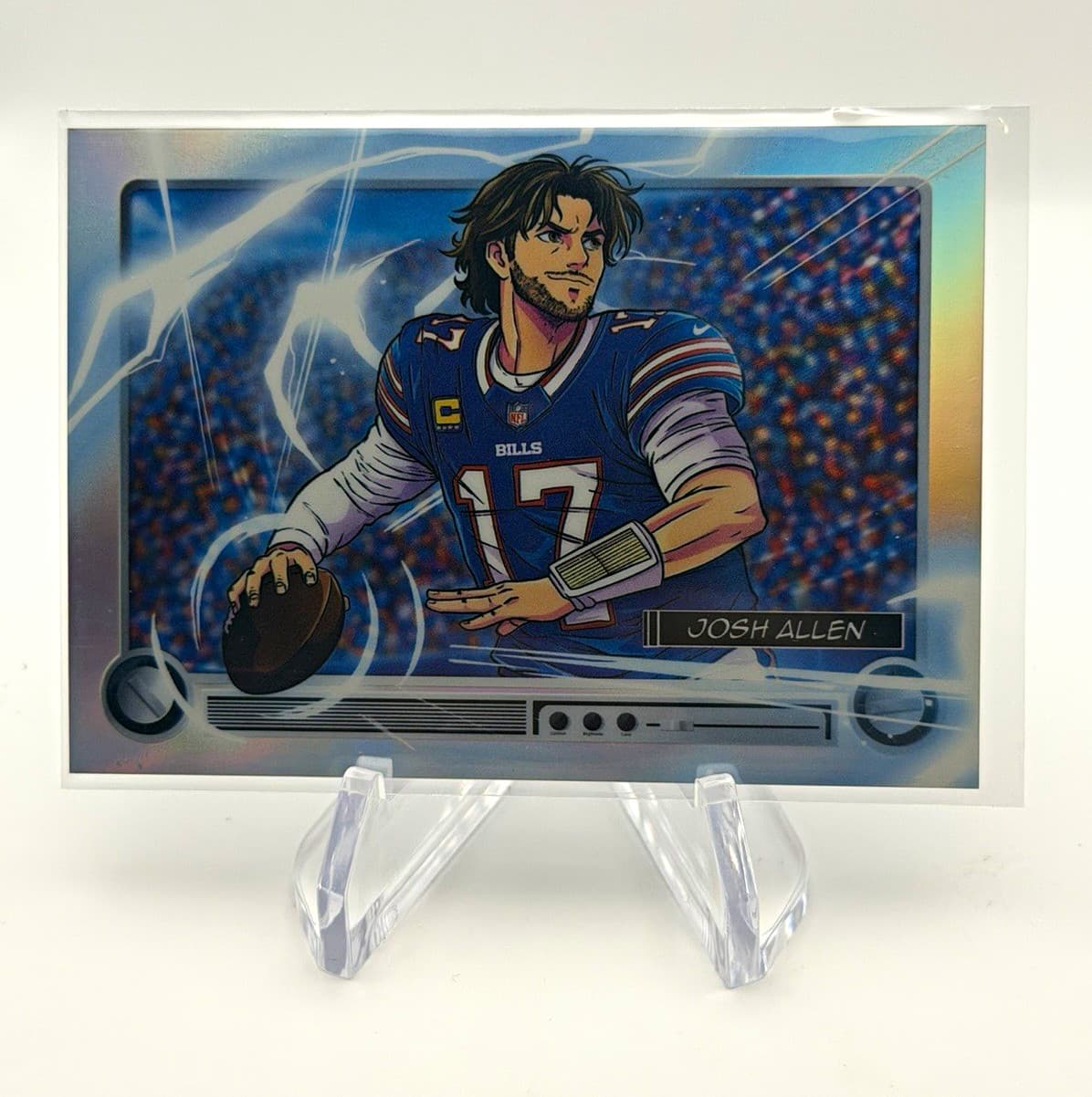 2026 Topps Bowman Chrome NFL Anime Josh Allen #NFLA-JA Buffalo Bills