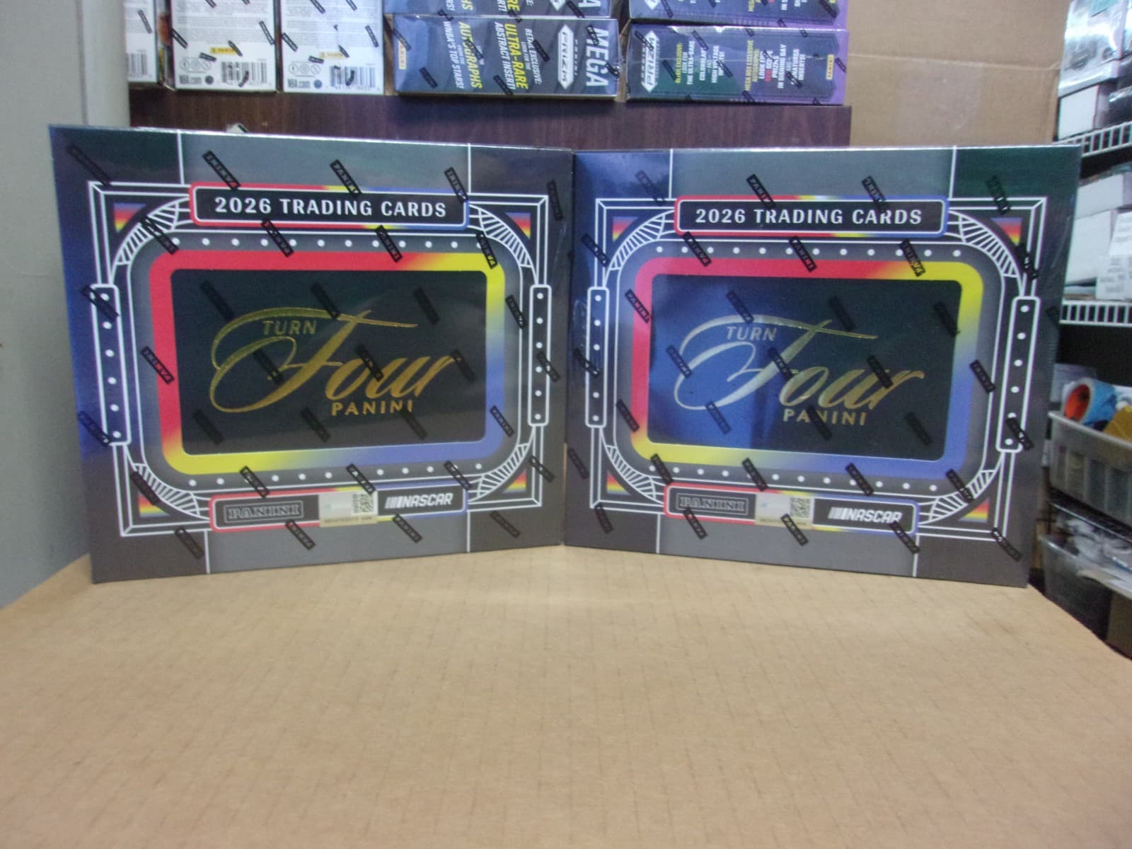 (2) 2026 Panini Turn Four Nascar Hobby Box Lot