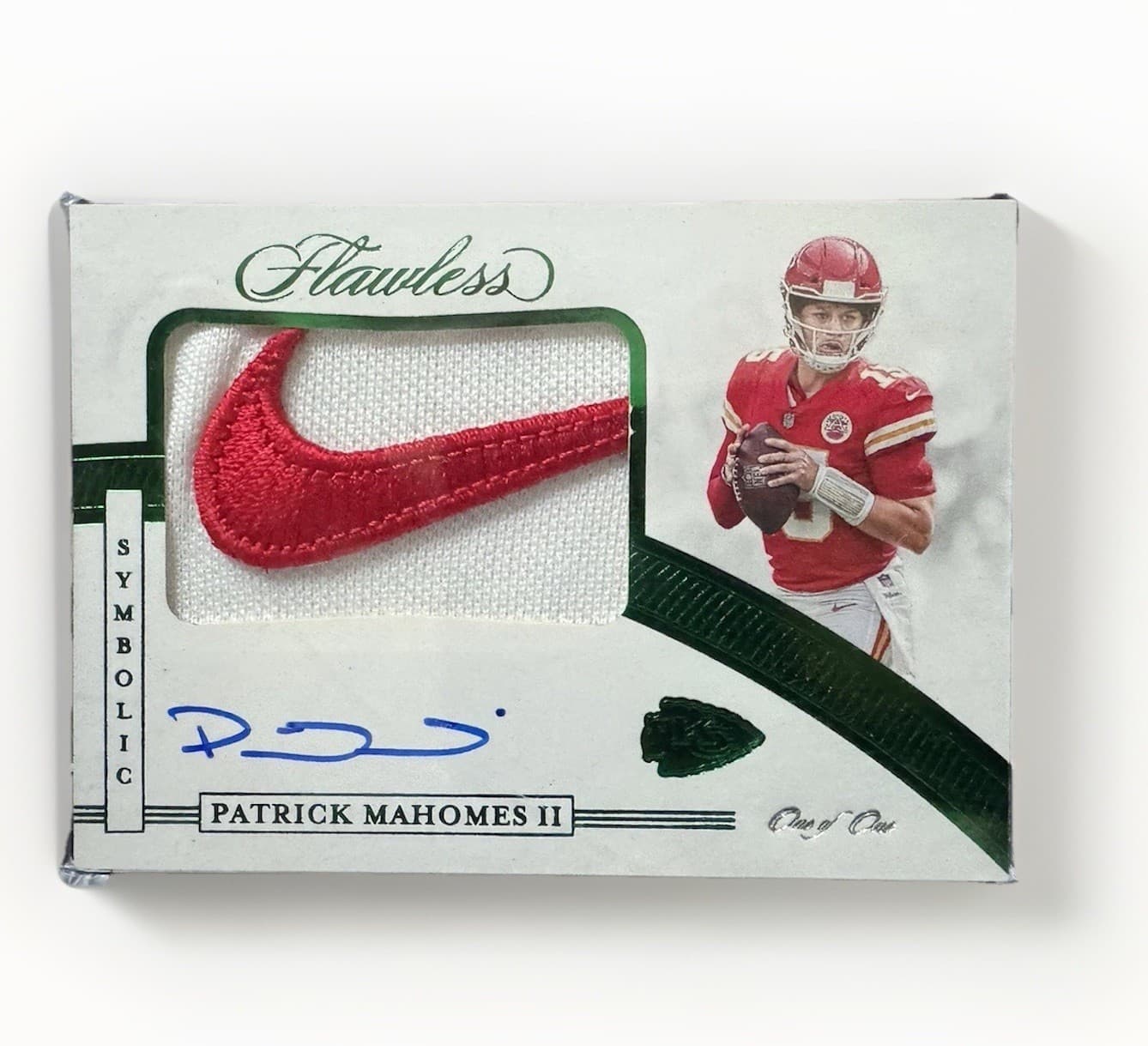 Patrick Mahomes Flawless Auto 1/1 Nike Patch One Of One