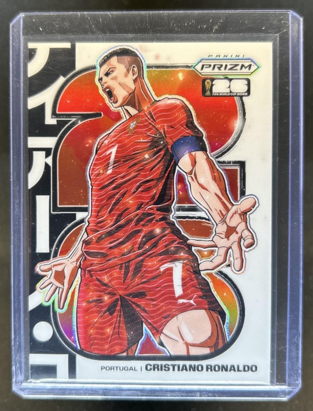 2026 Panini Prizm World Cup Cristiano Ronaldo Manga SSP #7 Portugal