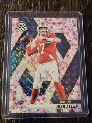 2025 💎/20💎Panini Mosaic Josh. Allen, Cherry Blossom BILLS