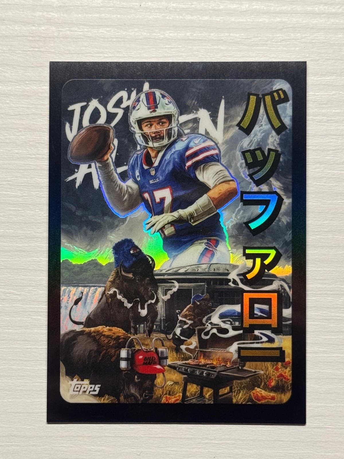 2025 Topps Chrome KAIJU CASE HIT - Josh Allen #KAI-7